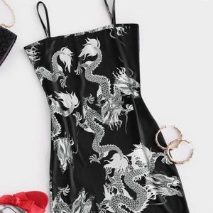 Women’s Dragon Print Dress